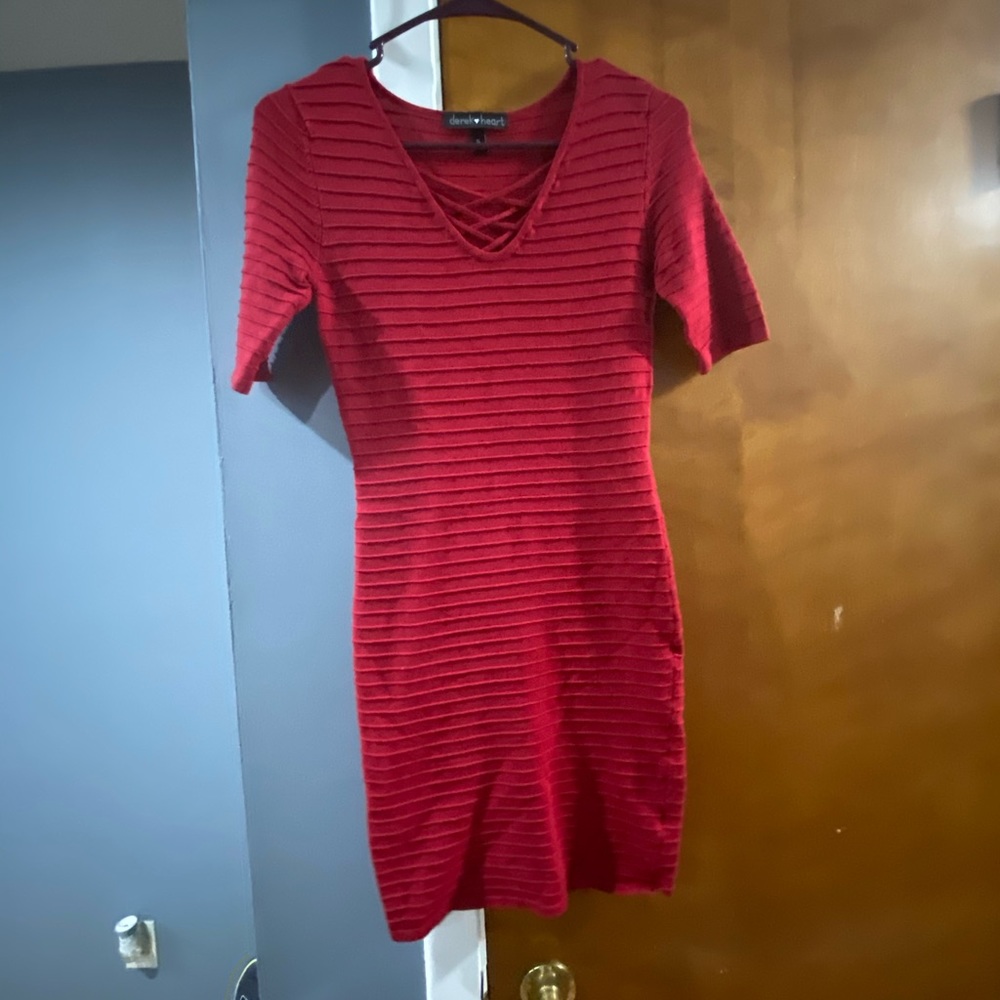 Red dress